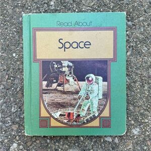 Vintage 1978 Read About Space' Book